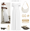 F.A.M Archive — Altuzarra Corfu White Maxi Dress