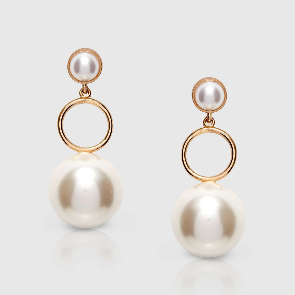 Lele sadoughi pearl earrings sale